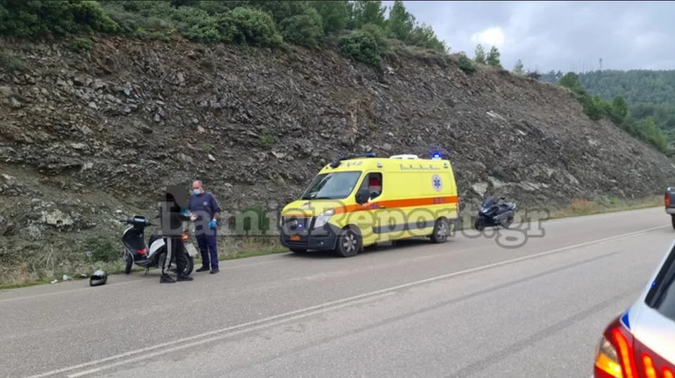 Λαμία: Διανομέας παρέσυρε δρομέα στον περιφερειακό της πόλης – Μεταφέρθηκε σε νοσοκομείο