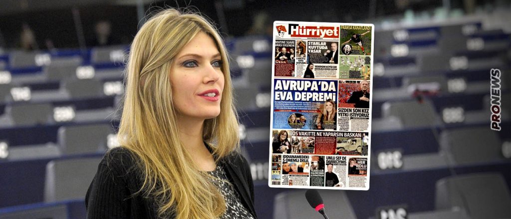 Πρώτο θέμα η Ε.Καϊλή στα τουρκικά μέσα: «Κατηγορούν την Ευρωβουλευτή που δήλωνε καλά λόγια για την Τουρκία»