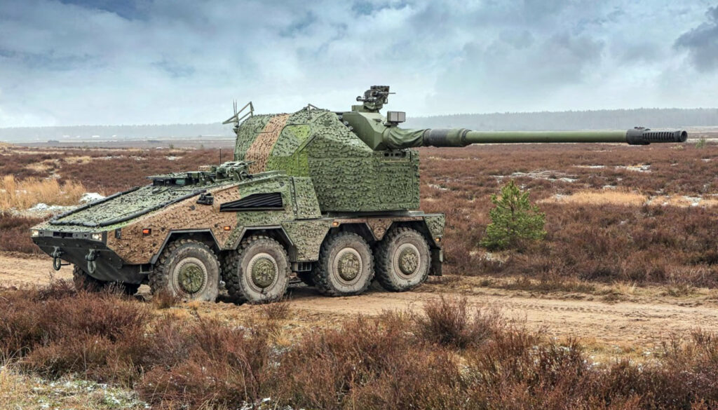 Η Γερμανία στέλνει στην Ουκρανία 2 αντιαεροπορικά συστήματα SkyNex και 18 τροχοφόρα πυροβόλα RCH-155
