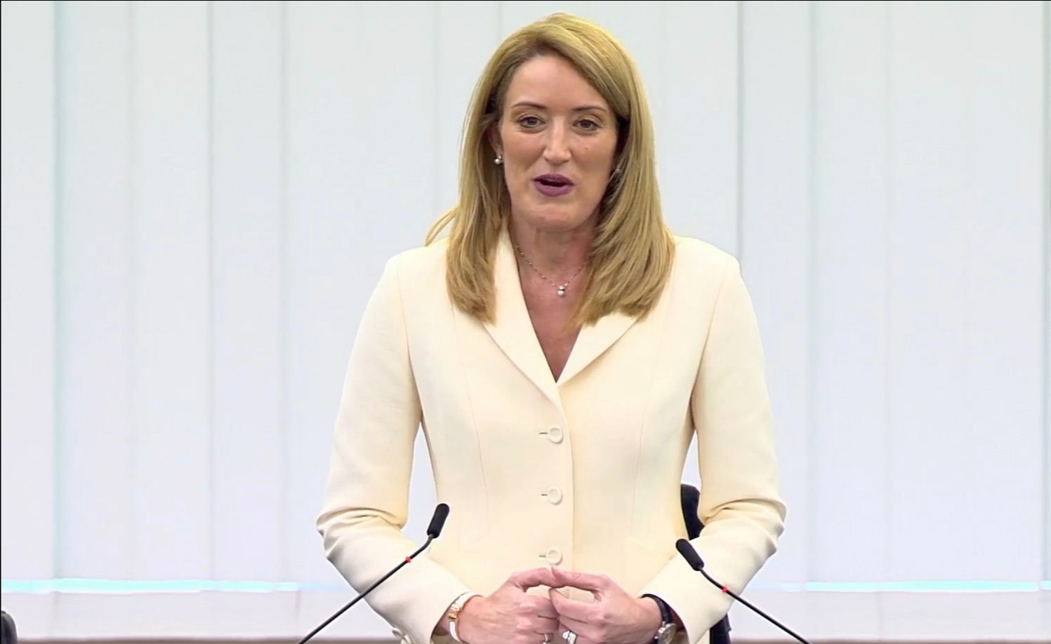 Ρ.Μετσόλα: «Η σαφής και πάγια οδηγία προς όλους τους αντιπροέδρους είναι να εκπροσωπούν τη θέση του Κοινοβουλίου»