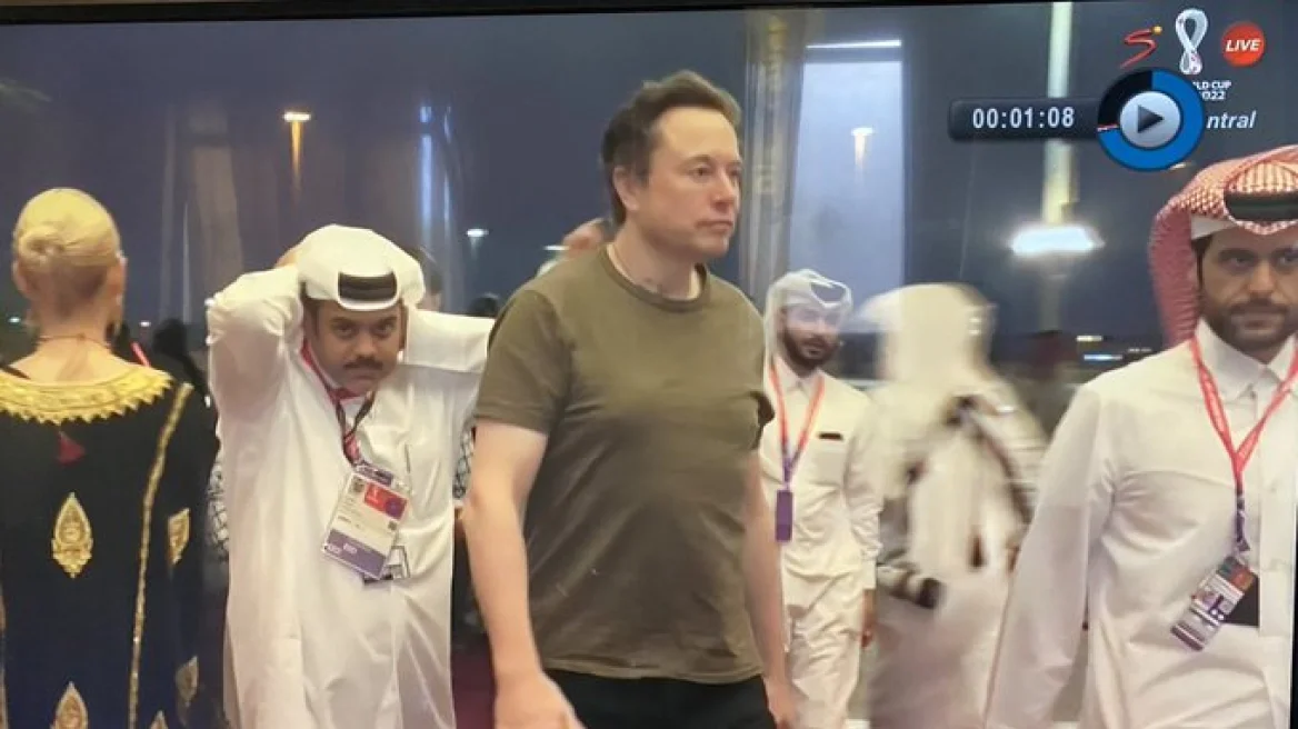 Μουντιάλ 2022: Στον μεγάλο τελικό στο Κατάρ και ο Έλον Μασκ (βίντεο)