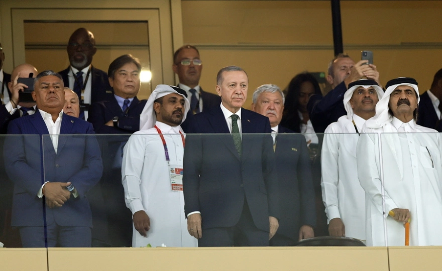 Μουντιάλ 2022: Στο Κατάρ ο Ρ.Τ.Ερντογάν για τον τελικο (φωτο)