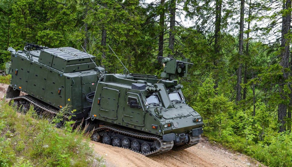 Σουηδία, Γερμανία και Μεγάλη Βρετανία προχώρησαν στην κοινή προμήθεια 436 αρθρωτών οχημάτων BvS-10