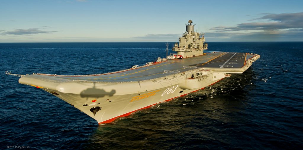 Ολοκληρώθηκαν οι επισκευές στο ρωσικό αεροπλανοφόρο Admiral Kuznetsov