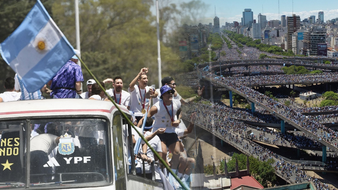 Αργεντινή: Ένας νεκρός, ένα 5χρονο παιδί σε κώμα και 31 τραυματίες στους πανηγυρισμούς για την νίκη του Μουντιάλ