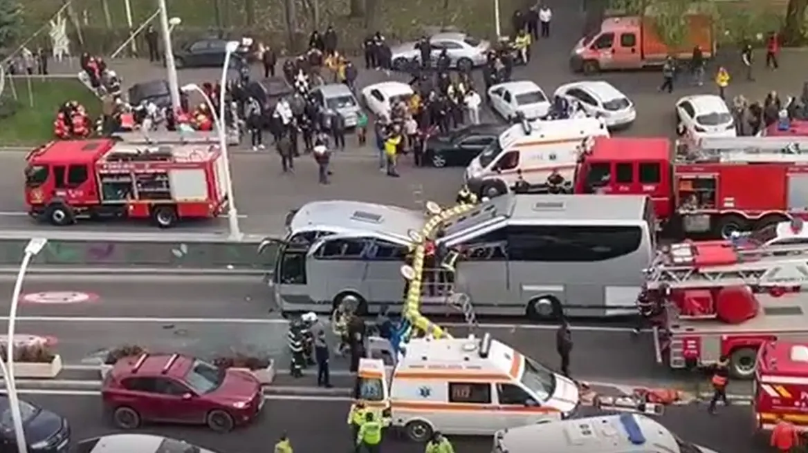 Ρουμανία: Τροχαίο με λεωφορείο που μετέφερε 47 Έλληνες τουρίστες – Ένας νεκρός και 23 τραυματίες