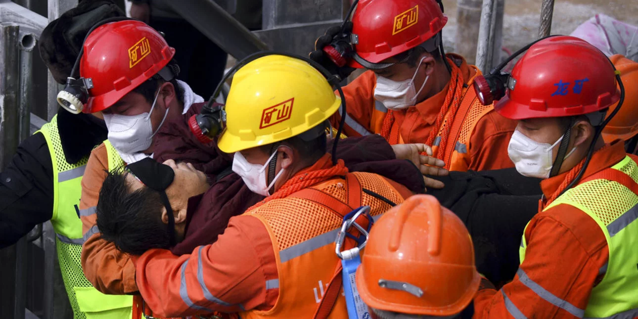 Κατέρρευσε τμήμα χρυσωρυχείου στην Κίνα – 18 εγκλωβισμένοι εργάτες