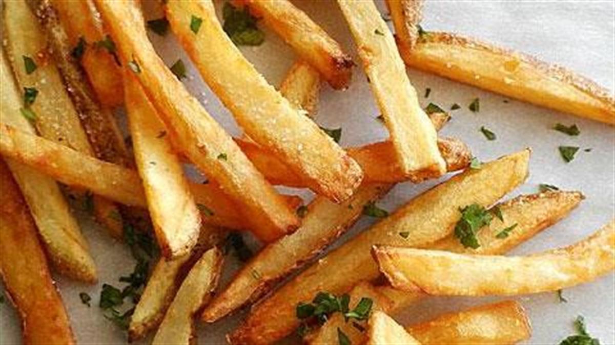 Πώς να φτιάξετε πατάτες τηγανιτές στον φούρνο