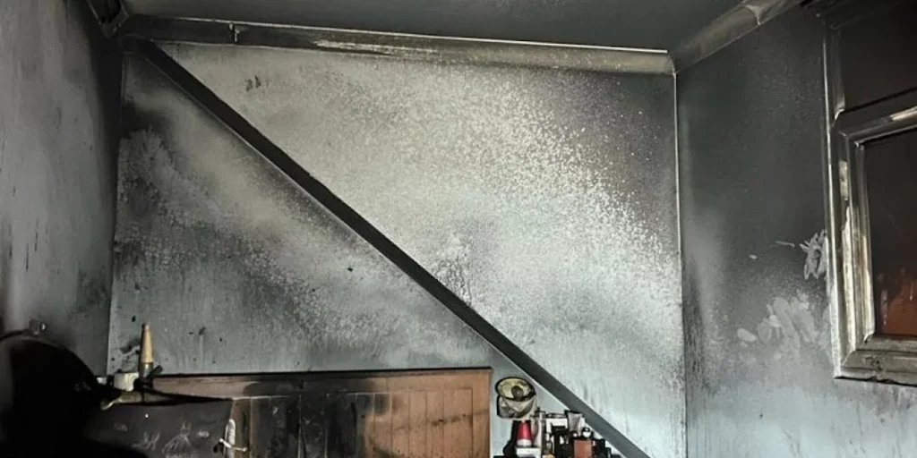 Να γιατί πρέπει να βγάζετε πάντα το πιστολάκι μαλλιών από την πρίζα – Δείτε τη φωτιά που προκάλεσε σκύλος σε σπίτι (φώτο)