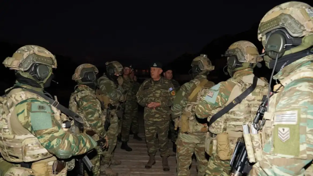 Στο ανατολικότερο σημείο της Ελλάδας για τα εγκαίνια του καινούριου Φυλακίου Στρογγύλης ο Α/ΓΕΕΘΑ