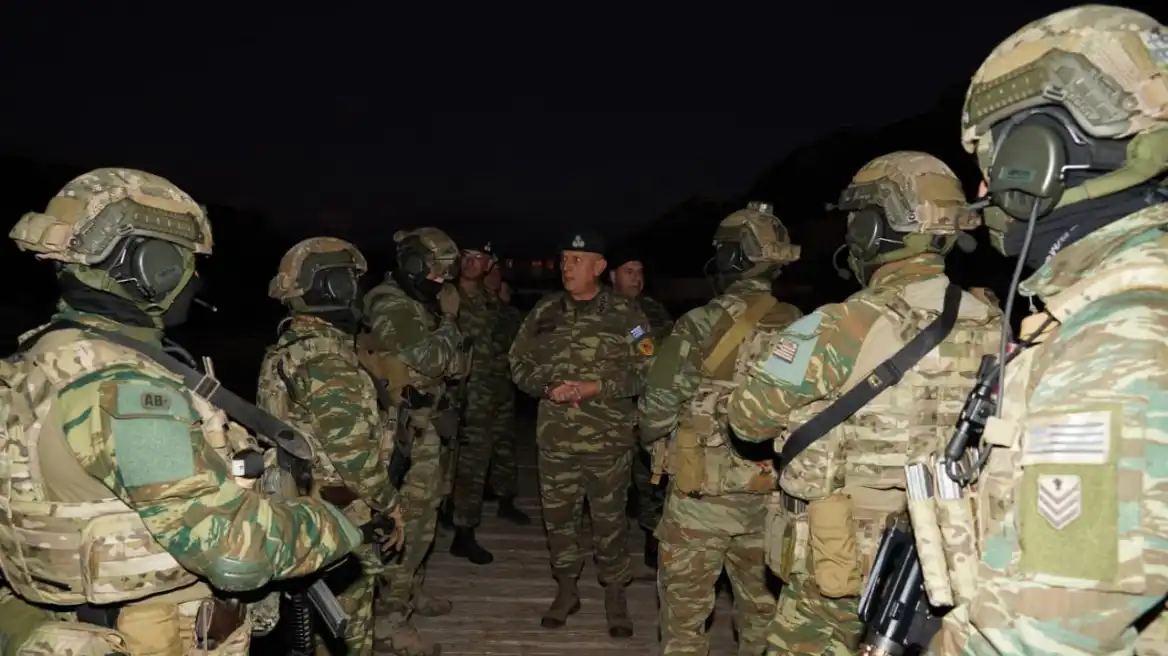 Στο ανατολικότερο σημείο της Ελλάδας για τα εγκαίνια του καινούριου Φυλακίου Στρογγύλης ο Α/ΓΕΕΘΑ