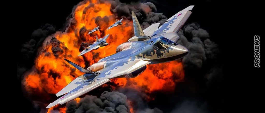 Παραδόθηκαν 4 Su-57 στην ρωσική Αεροπορία – Το μαχητικό 5ης γενιάς τέθηκε σε μαζική παραγωγή παρά τις… δυτικές κυρώσεις