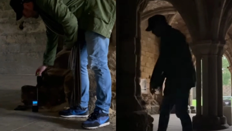 Κυνηγός φαντασμάτων ισχυρίζεται ότι μίλησε με πνεύμα σε μοναστήρι: «Μου είπε να φύγω αμέσως» (βίντεο)