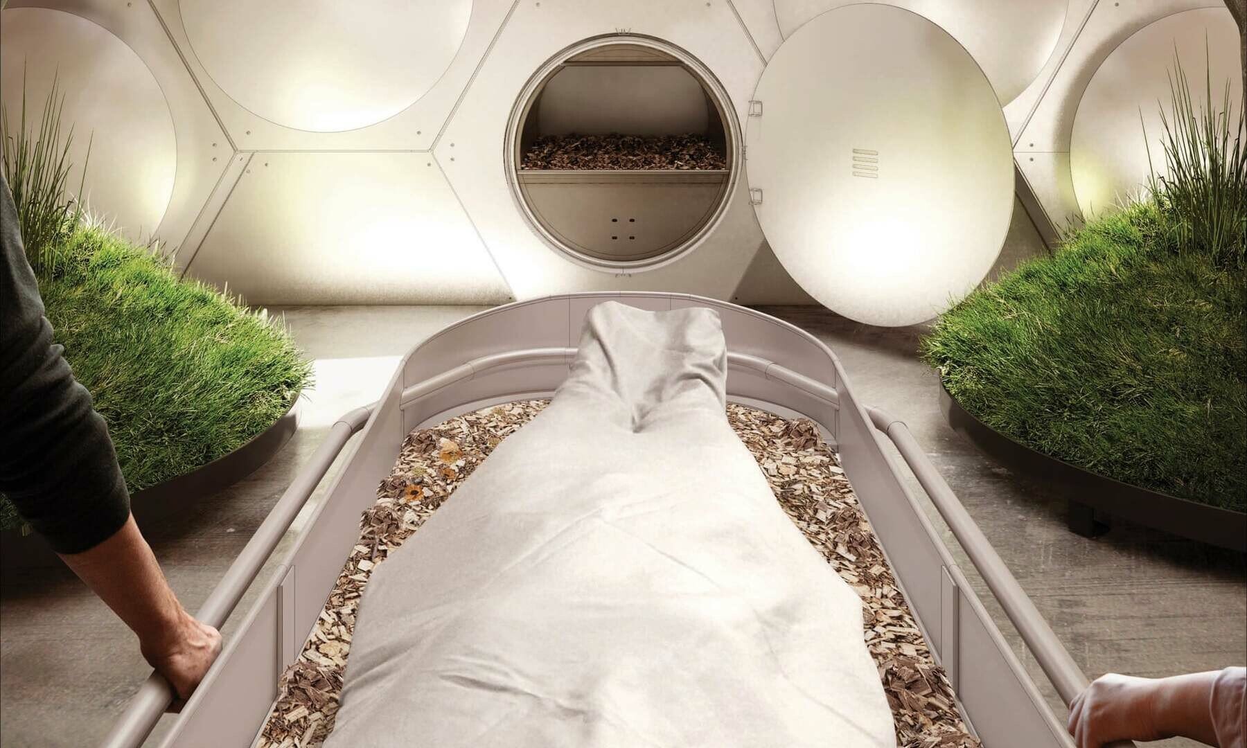 Η Πολιτεία της Νέας Υόρκης επέτρεψε την κομποστοποίηση των νεκρών