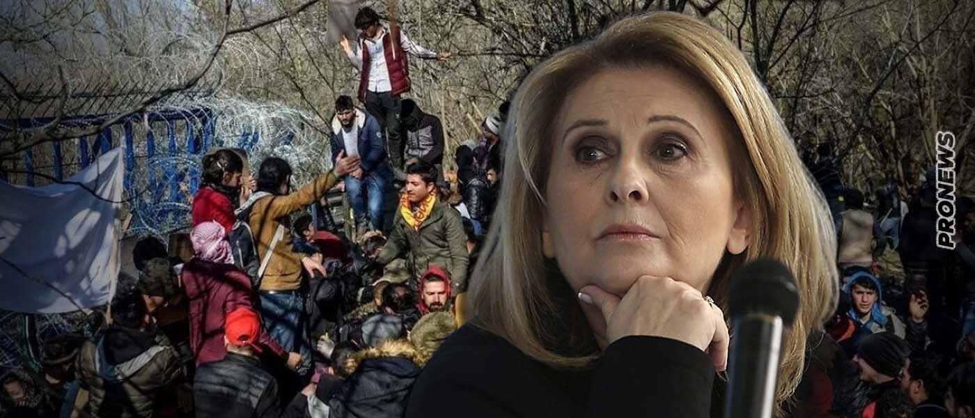Σ.Βούλτεψη: «Δεν γνωρίζουμε τον αριθμό των παράνομων μεταναστών στην Ελλάδα – Πάντως οι νόμιμοι είναι 1.000.000»!