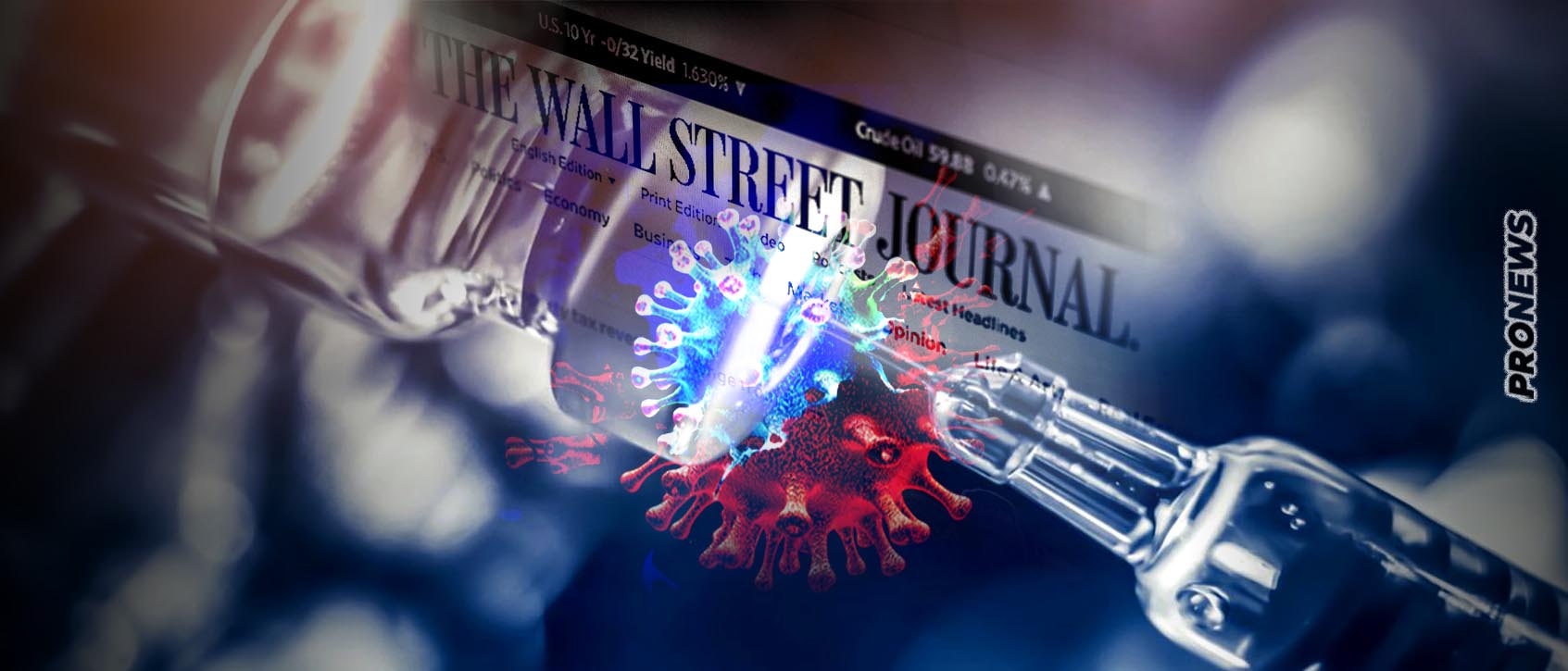 Wall Street Journal: «Τα εμβόλια δημιουργούν νέες παραλλαγές του Covid-19»
