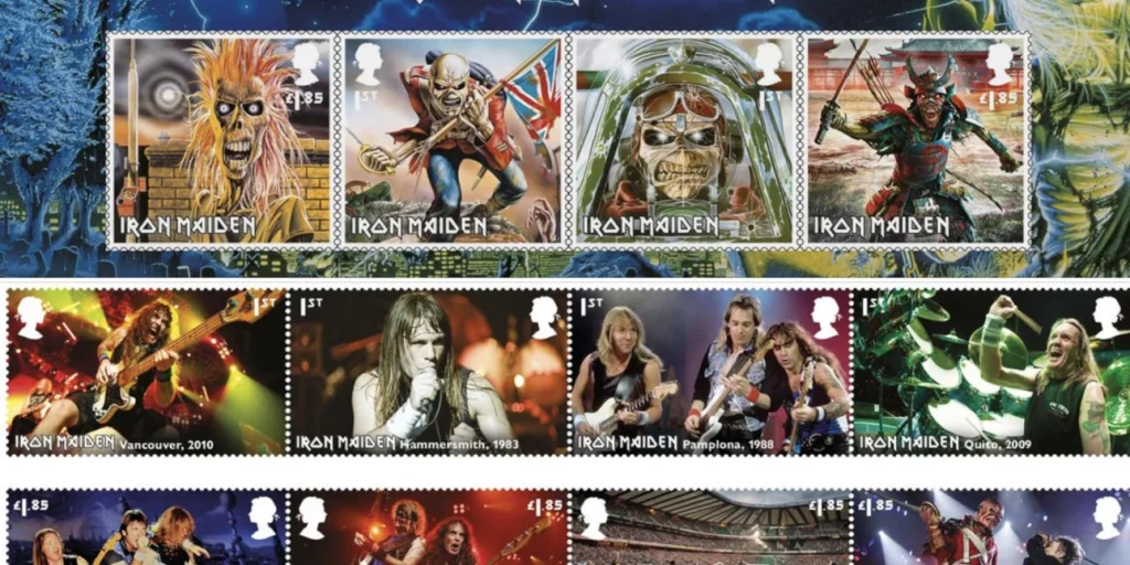 Οι Iron Maiden γίνονται… γραμματόσημα από τα Βρετανικά Ταχυδρομεία (φωτό)