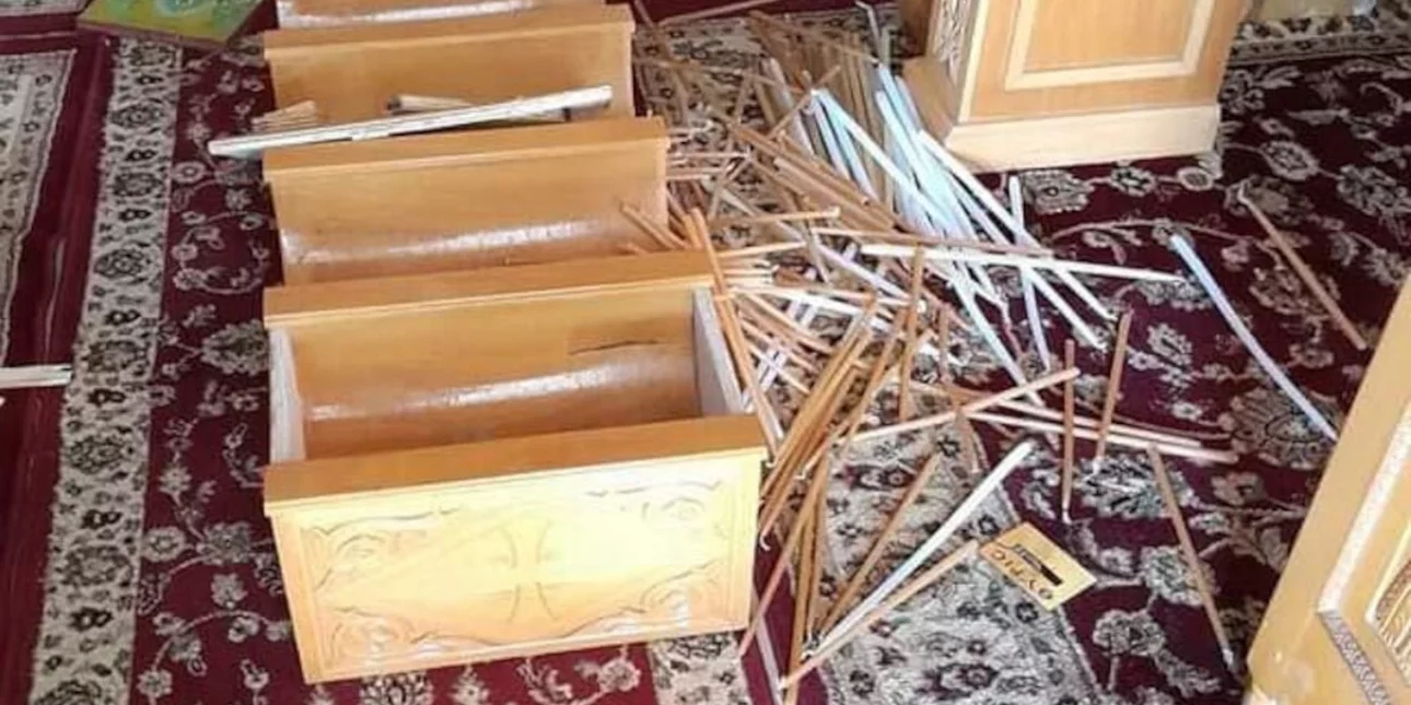 Ηλεία: Ιερόσυλοι διέρρηξαν ανήμερα τα Θεοφάνια ξωκλήσι και προκάλεσαν ζημιές (φώτο)