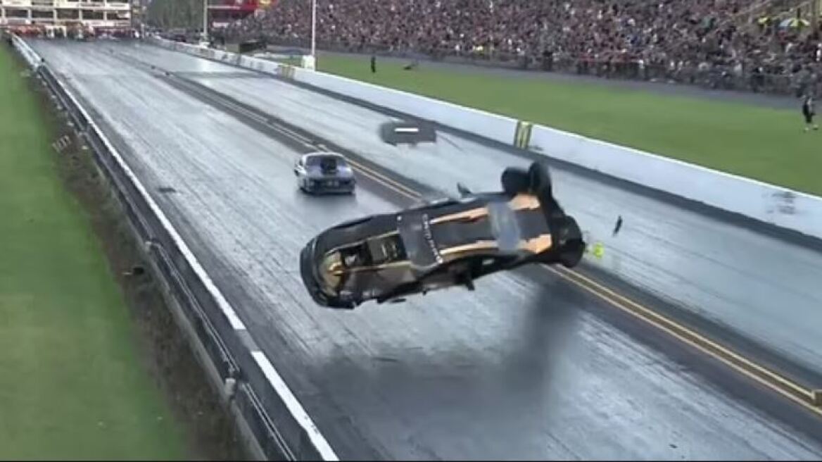 Αυστραλία: Νεκρός σε αγώνα drag ο Σαμ Φένεκ – Το αυτοκίνητό του «πέταξε» με 320χλμ./ώρα (βίντεο)