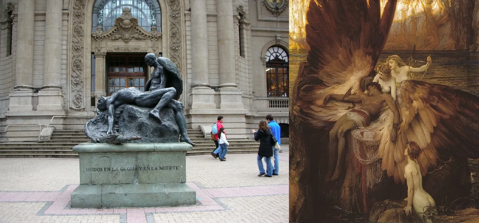 Ο Δαίδαλος θρηνεί τον Ίκαρο: Το σημαντικότερο γλυπτό της Χιλής αναπαριστά τον ελληνικό μύθο (φωτό)