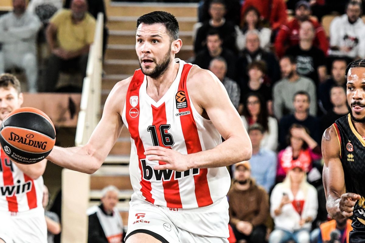 Euroleague: Ο Ολυμπιακός ηττήθηκε στο Πριγκιπάτο από τη Μονακό (64-60)