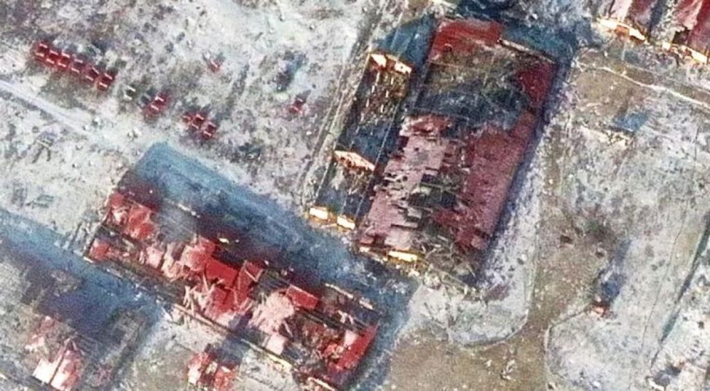 Ουκρανία: Η καταστροφή της Σολεντάρ μέσα από δορυφορικές εικόνες