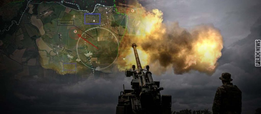 Οι Ρώσοι κατέλαβαν Vesele και Rozdolivka και απειλούν με περικύκλωση το Σεβέρσκ!