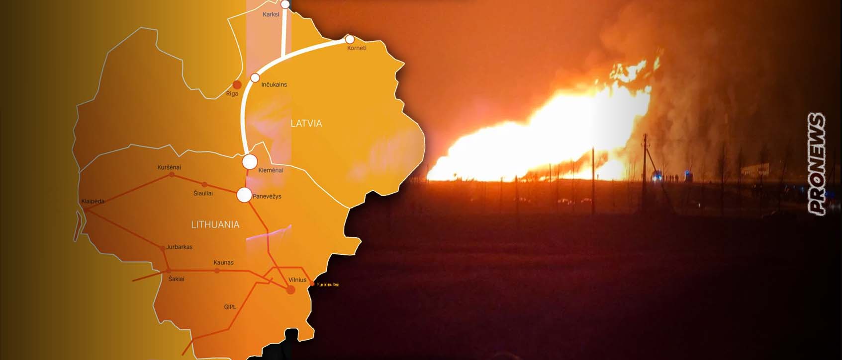 Υπουργός Άμυνας Λετονίας για την έκρηξη στον αγωγό φ.α: «Δεν αποκλείουμε το ενδεχόμενο δολιοφθοράς»