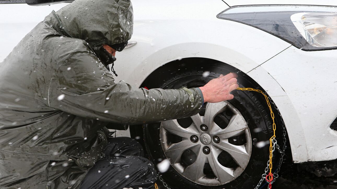 Καιρός: Πού χρειάζονται αντιολισθητικές αλυσίδες στη δυτική Μακεδονία