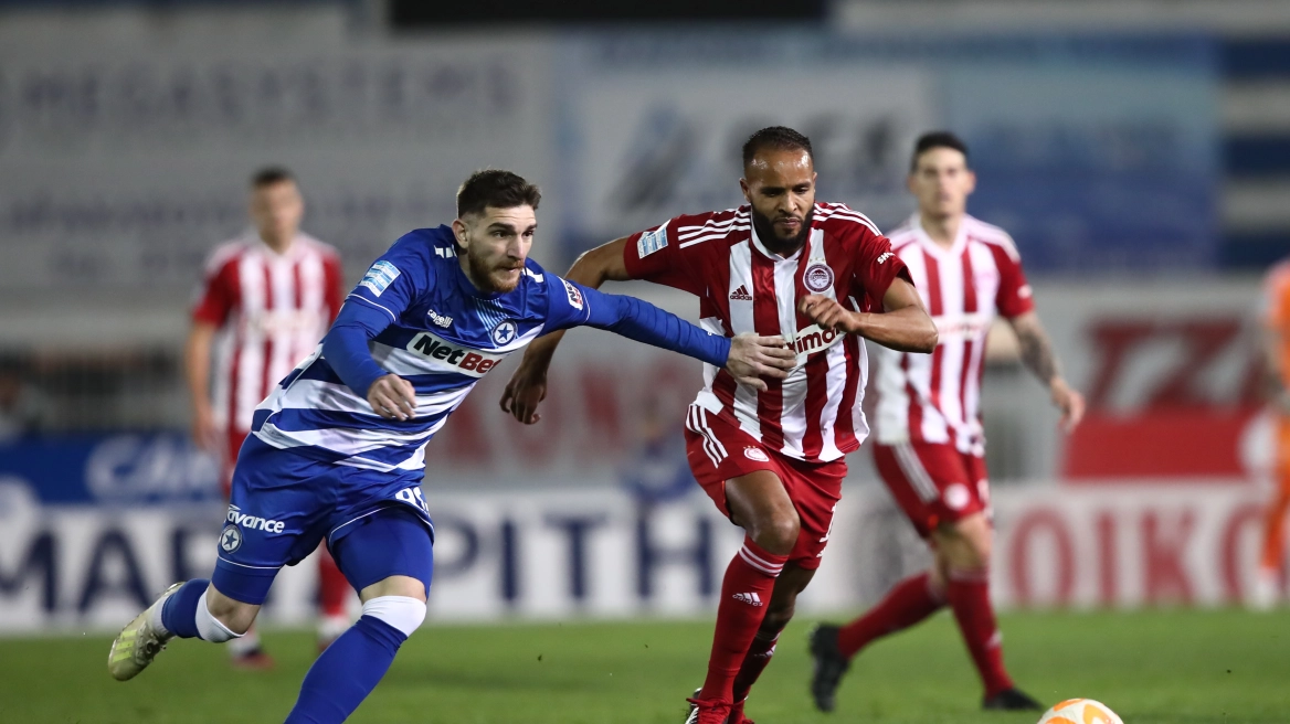 Ατρόμητος – Ολυμπιακός 1-1: Χαμένοι βαθμοί για τους Ερυθρόλευκους στο Περιστέρι