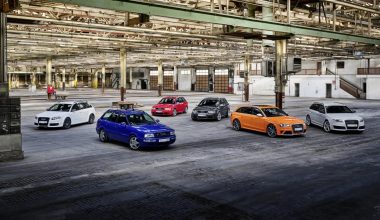Ο ηλεκτρισμός κτυπάει την πόρτα των Audi RS