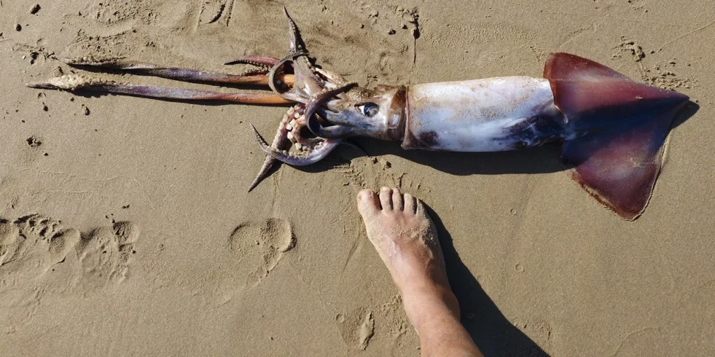 Κρήτη: Γιγάντιο «θράψαλο» εντοπίστηκε σε παραλία (βίντεο)