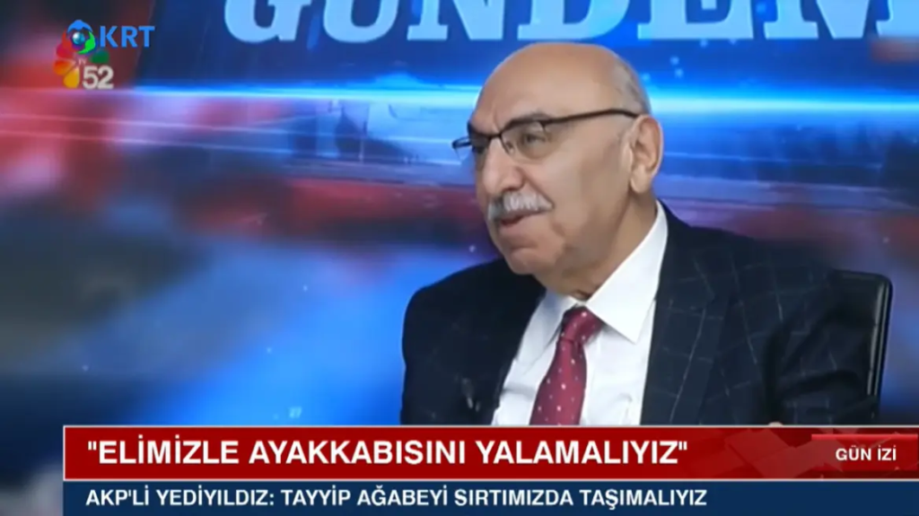 Τούρκος βουλευτής για Ρ.Τ.Ερντογάν: «Θα πρέπει να τον κουβαλάμε στην πλάτη & να του γλείφουμε τα πόδια» (βίντεο)