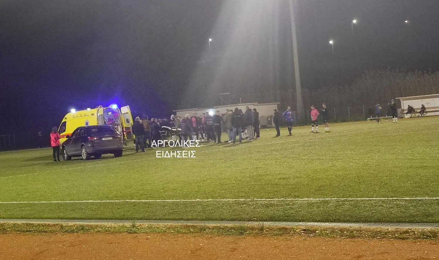 Τραγωδία στο Ναύπλιο: 46χρονος ποδοσφαιριστής «έσβησε» από ανακοπή καρδιάς μέσα στο γήπεδο (upd)
