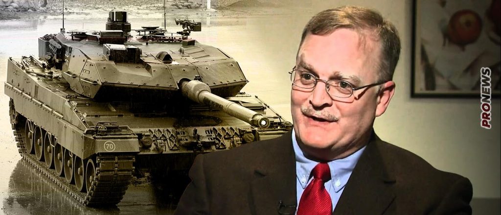 Αντισυνταγματάρχης  ε.α. του αμερικανικού Στρατού: «Τα δυτικά άρματα μάχης δεν θα αλλάξουν τίποτε – Ο πόλεμος δεν είναι video game»