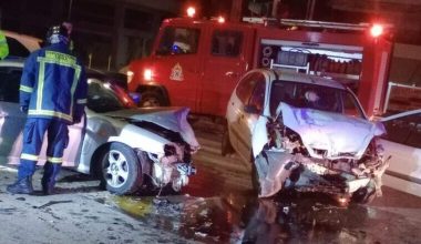 Θεσσαλονίκη: Τροχαίο με τρεις τραυματίες μετά από σύγκρουση