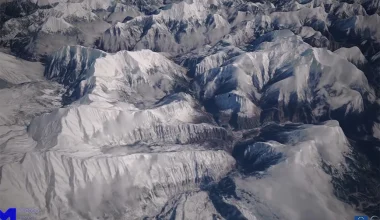 Πίνδος: Εντυπωσιακό βίντεο κατέγραψε δορυφορικές εικόνες πάνω από χιονισμένη οροσειρά (βίντεο)
