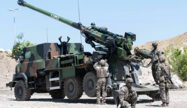 Το σύνολο των Α/Κ πυροβόλων CAESAR που παράγει η γαλλική βιομηχανία θα στέλνεται στην Ουκρανία κατά των Ρώσων