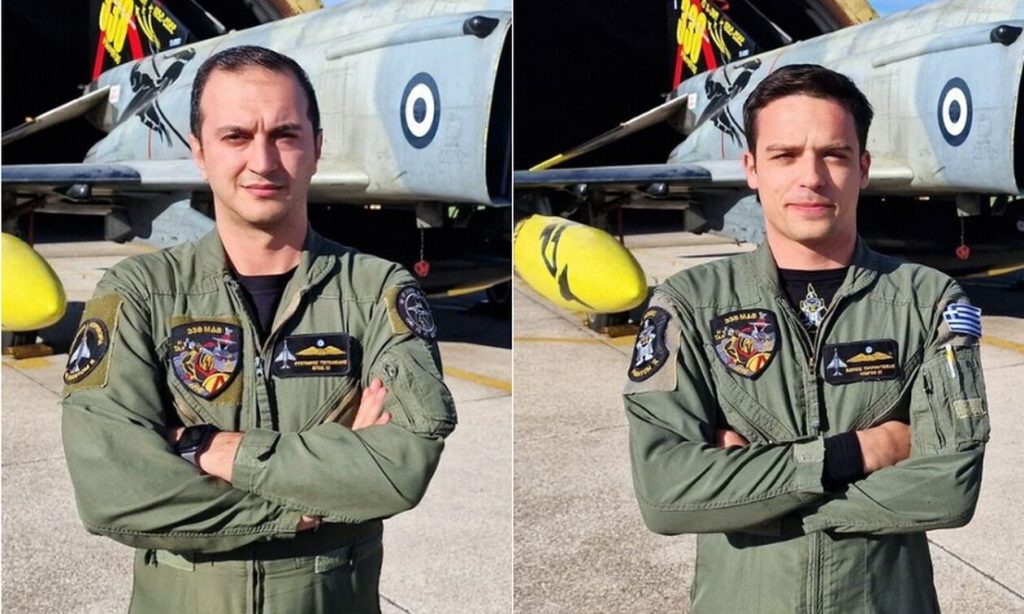 Πτώση Phantom F-4: Με τον βαθμό του Αντιπτέραρχου θα τιμηθούν Ε.Τσιτλακίδης και Μ.Τουρούτσικας