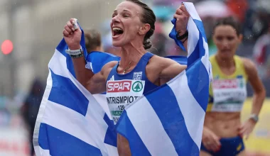 Αντιγόνη Ντρισμπιώτη: Τερμάτισε δεύτερη η Ελληνίδα πρωταθλήτρια στα 10.000μ. βάδην