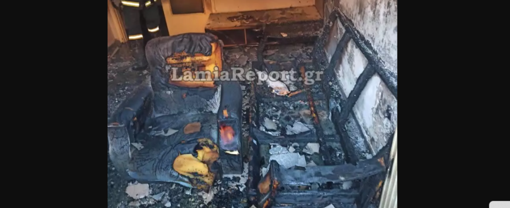 Λαμία: Περαστικός μπήκε σε φλεγόμενο σπίτι και έσωσε παιδί 1,5 έτους από τη φωτιά