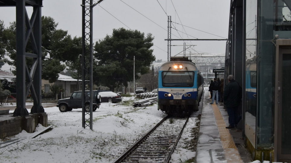 Η Hellenic Train ενημερώνει για το τι θα ισχύει με τα δρομολόγια προς και από Αεροδρόμιο σε περίπτωση χιονόπτωσης