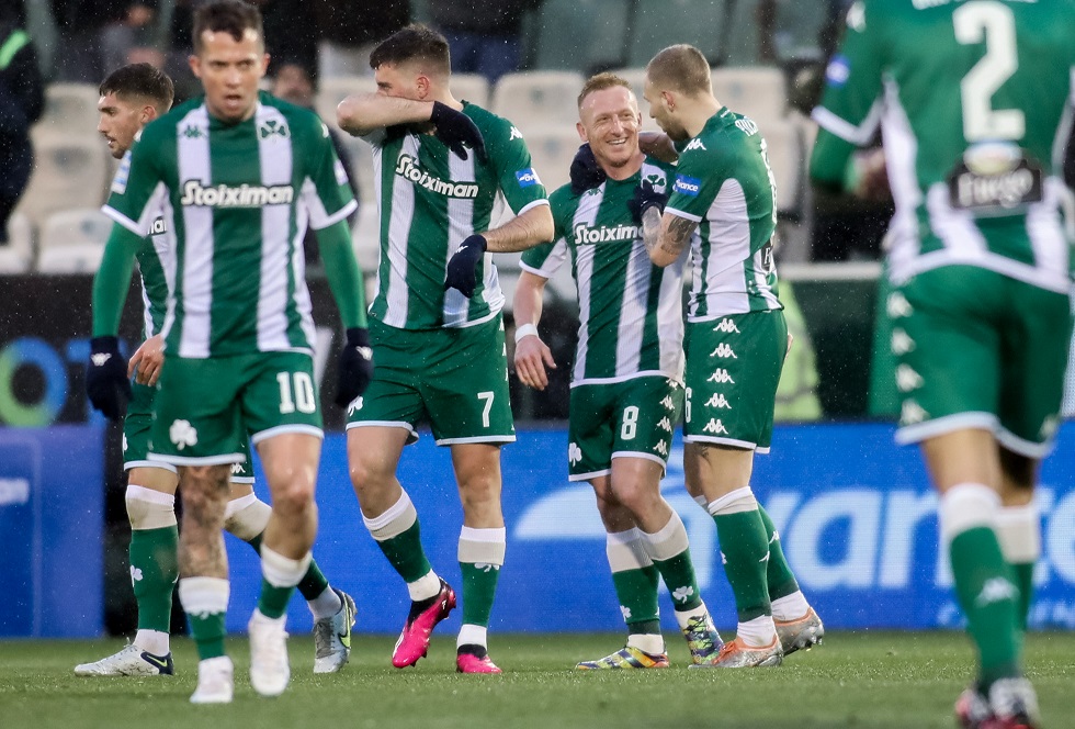 Ελληνικό Πρωτάθλημα: Ο Παναθηναϊκός κέρδισε τη Λαμία στη Λεωφόρο και επέστρεψε στην κορυφή (2-0)