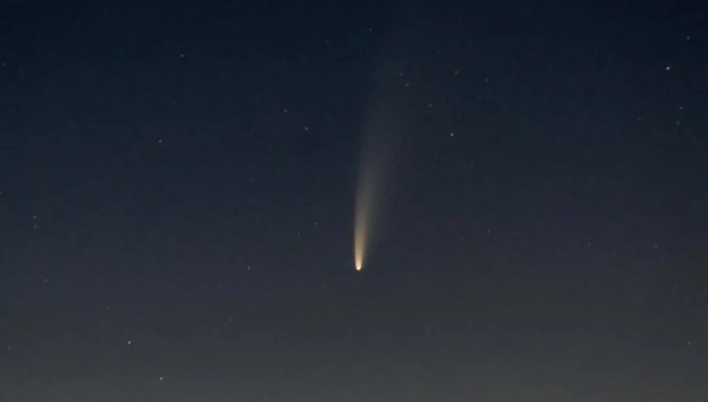 Κρήτη: Τηλεσκόπιο κατέγραψε το πέρασμα ενός «πράσινου» κομήτη σε ένα εντυπωσιακό βίντεο