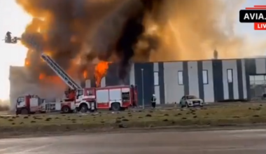 Λετονία: Ξέσπασε φωτιά σε αμερικανικό εργοστάσιο κατασκευής drones