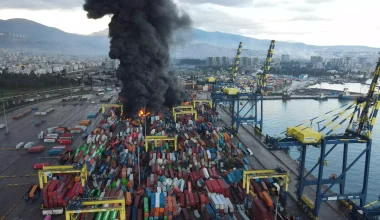 Σεισμός στην Τουρκία: Έσβησε η φωτιά στο λιμάνι Ισκεντερούν – Μεγάλες καταστροφές