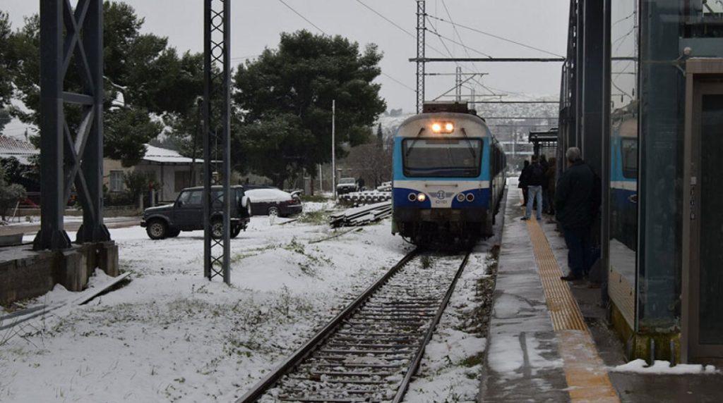 Hellenic Train: Τα δρομολόγια που ακυρώνονται σήμερα λόγω της κακοκαιρίας «Μπάρμπαρα»