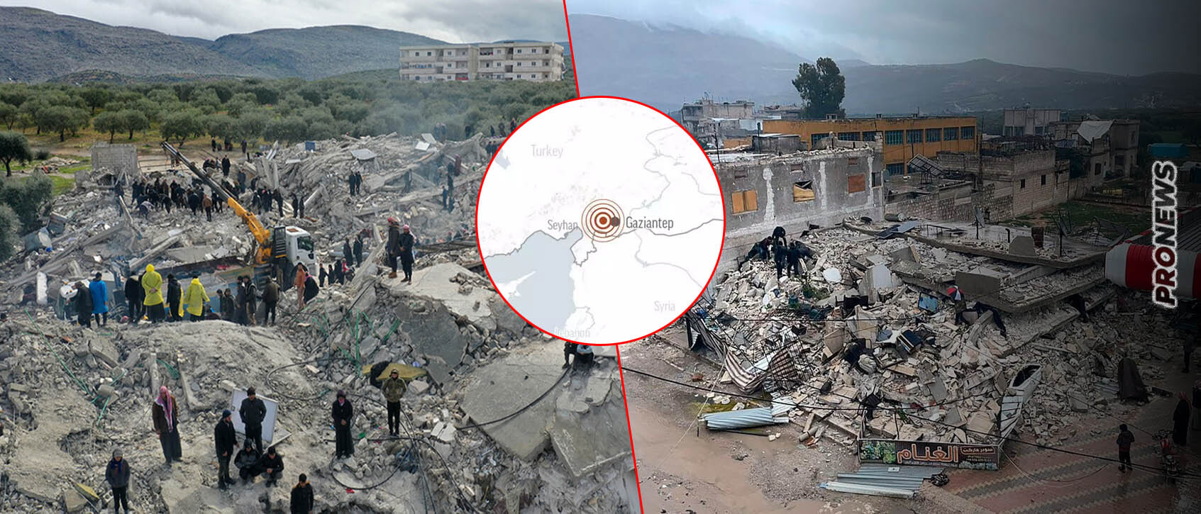 Σεισμός σε Τουρκία – Συρία: Πάνω από 15.000 νεκροί – «Η δόνηση τίναξε στον αέρα τα κτίρια» λέει Έλληνας καθηγητής