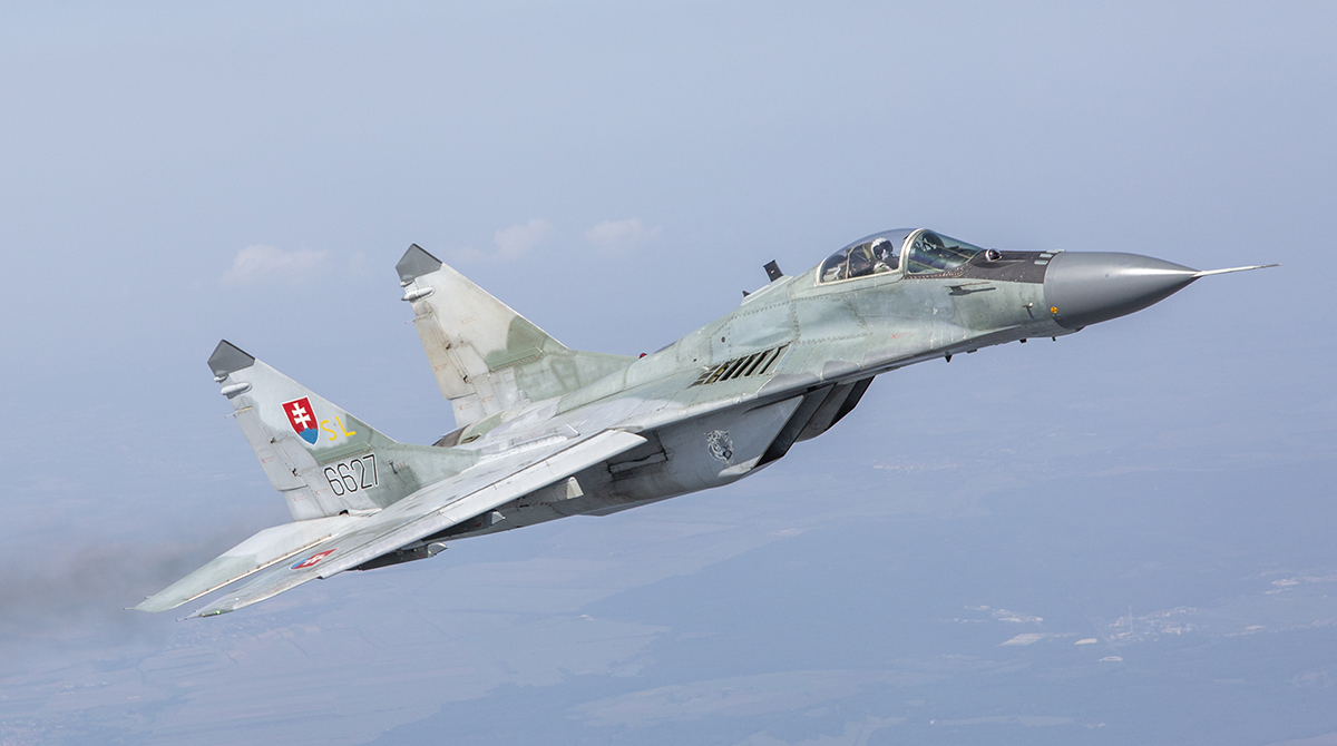 Σλοβακία: Η κυβέρνηση συζητά την παράδοση μαχητικών αεροσκαφών MiG-29 στο Κίεβο