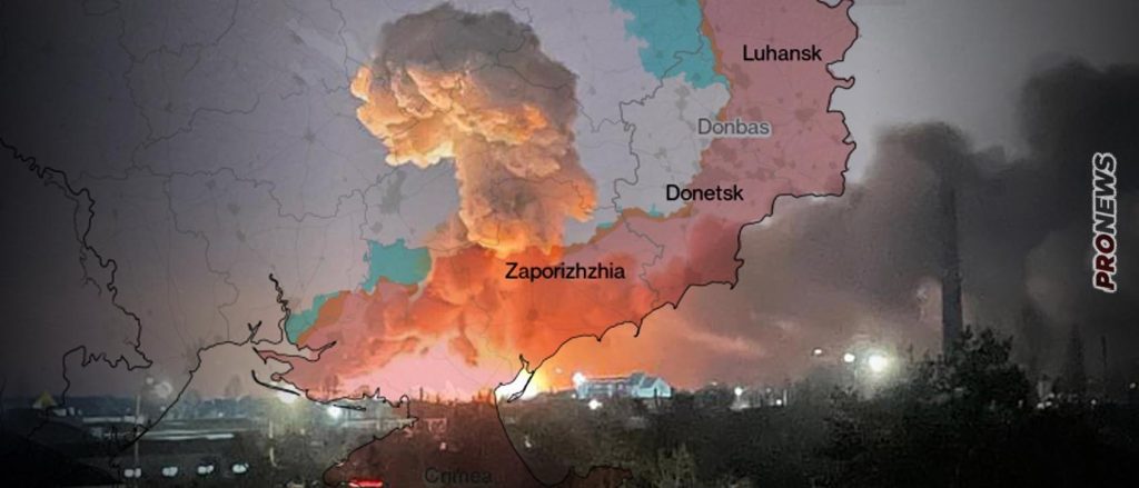 Μαζικοί βομβαρδισμοί στην ανατολική Ουκρανία – Προπαρασκευή για ρωσική επίθεση σε Ντόνμπας και Ζαπορίζια;